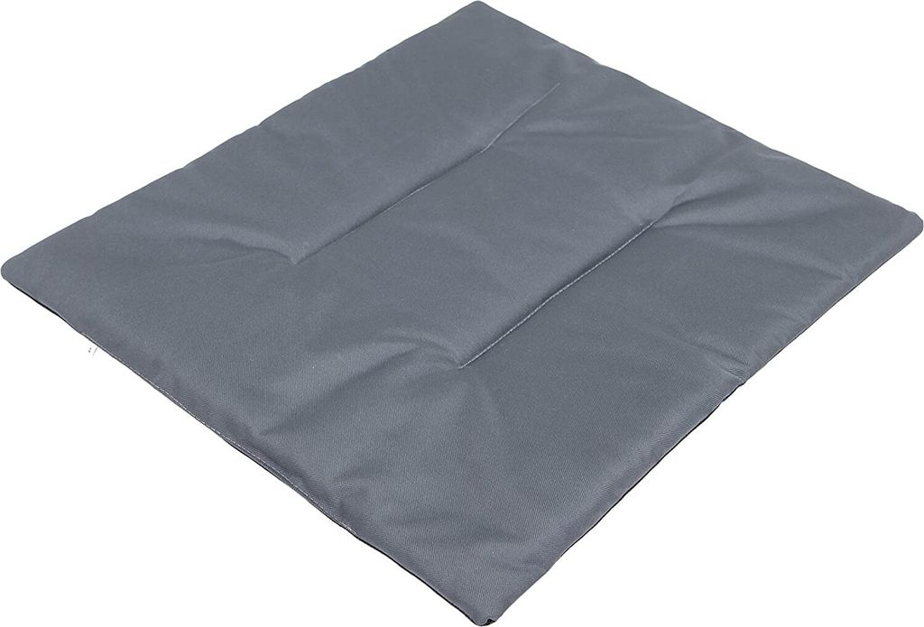 PillowPrim Hundekissen Hundekorb Kissen Hundepolster Hundehütte Polsterbetten große Hunde R5-66 x 60 cm Graphit Codura