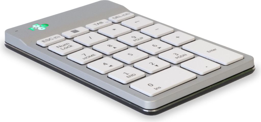 R-Go Nummernblock Numpad Break kabellos weiß