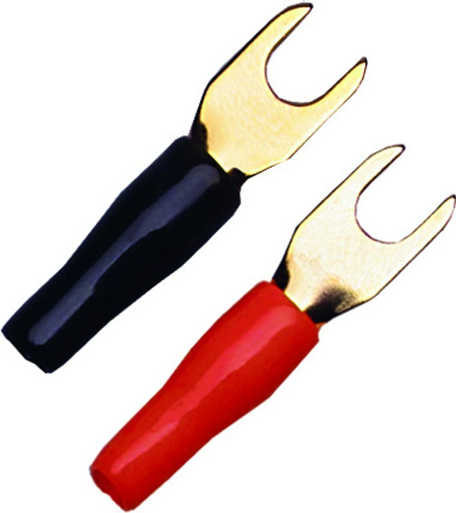 Sinuslive Gabelkabelschuhe | Kabeleingang 25 mm² | Gabeldurchmesser 5,5 mm (6 Stück)