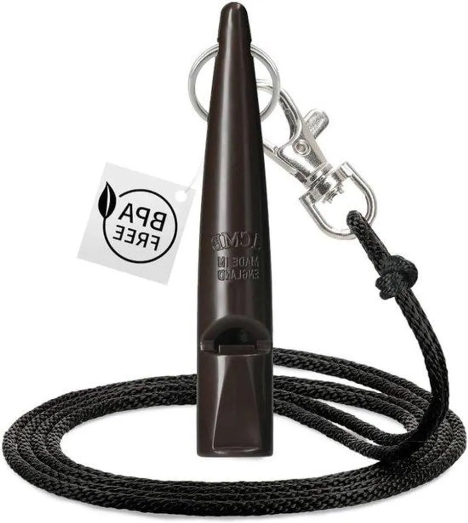 Sifflet de dressage pour rappel longue distance avec sangle pratique