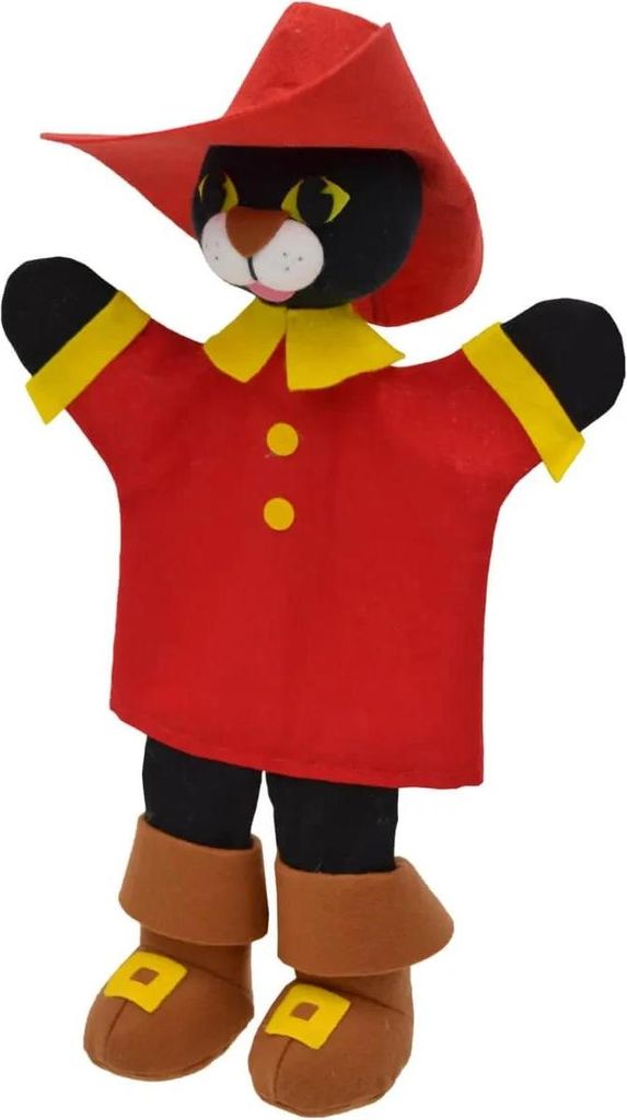 Gestiefelter Kater 34 cm, Handpuppe