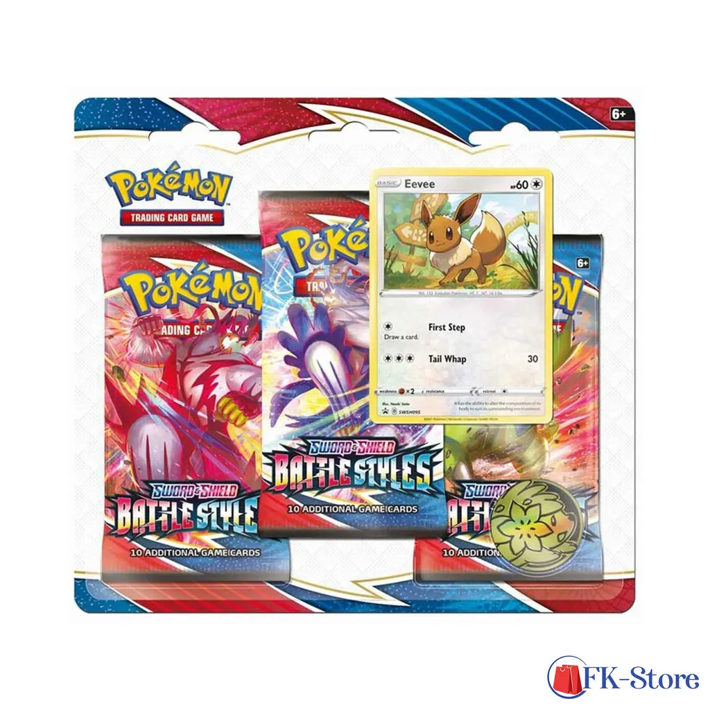Pack Pokémon Styles de Combat avec Évoli pour Compléter votre Deck - 2
