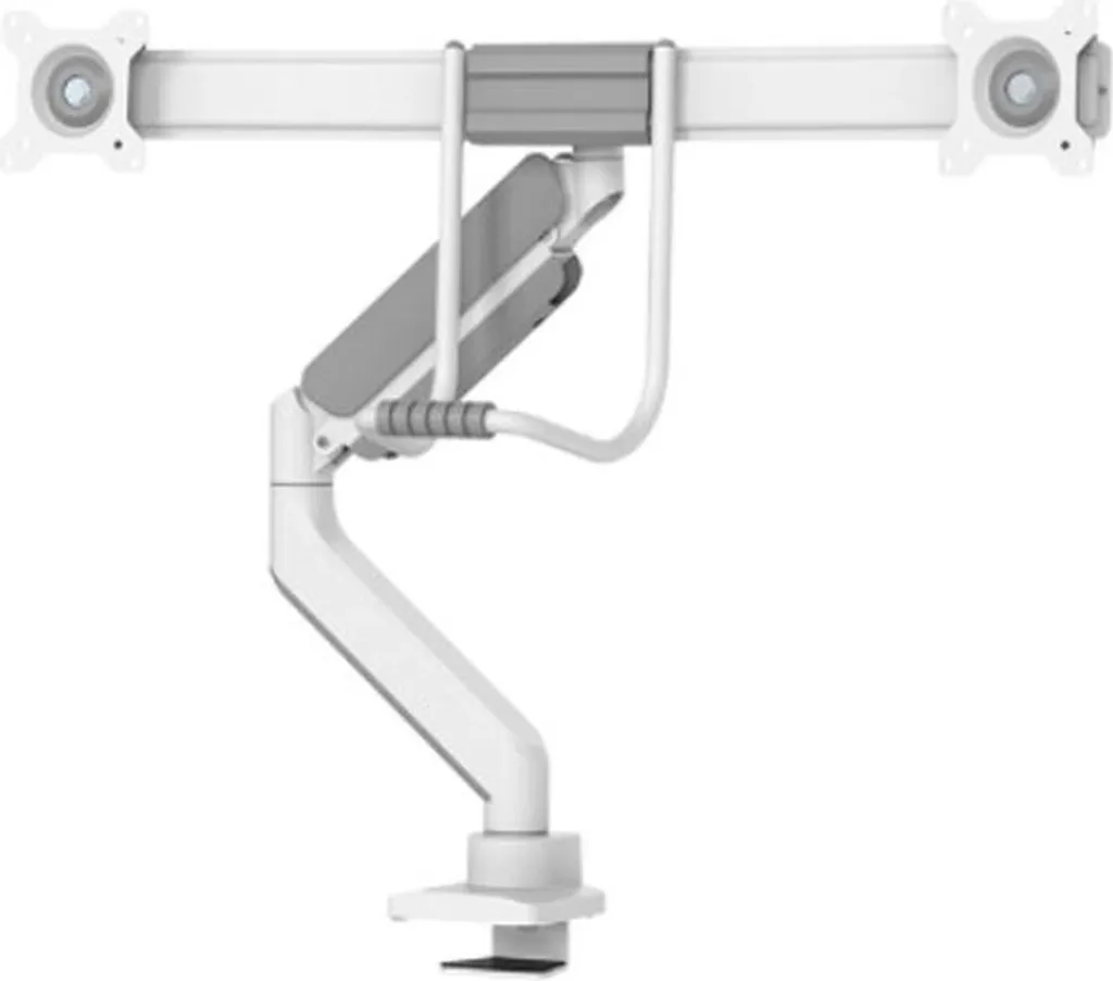 Libérez de l'espace avec le Support 2 Écrans Neomounts TIS Blanc 17-32" - 24