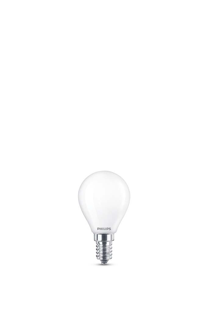 A single LED light bulb is shown against a plain white background.