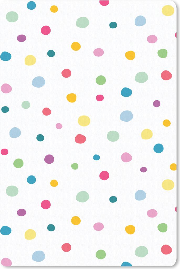 MuchoWow Mauspad Mousepad Konfetti - Punkte - Muster 40x60 cm - Mousepads - Maus Mat - Pad - Mausunterlage - Schreibtisch Accesoire