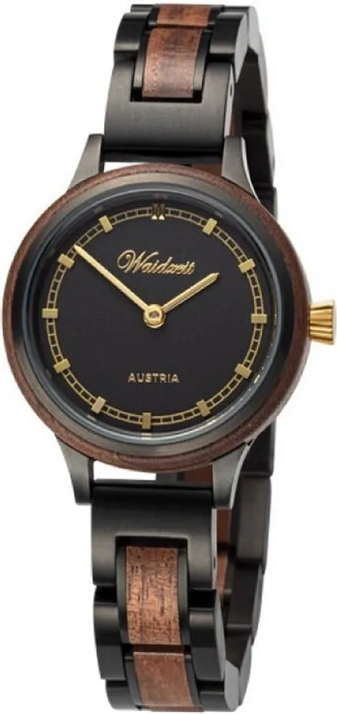 Fini les Allergies avec la Montre Femme Waidzeit VN03W en Bois Naturel