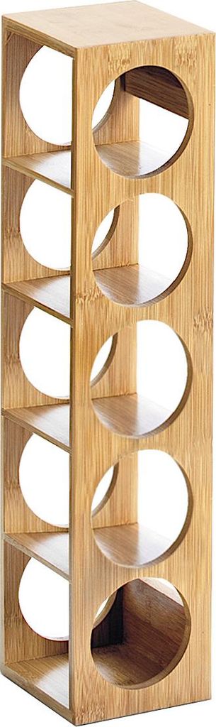 Wijnrek van bamboe, merk Zeller, afmetingen: 13,5 x 12,5 x Productafbeelding 