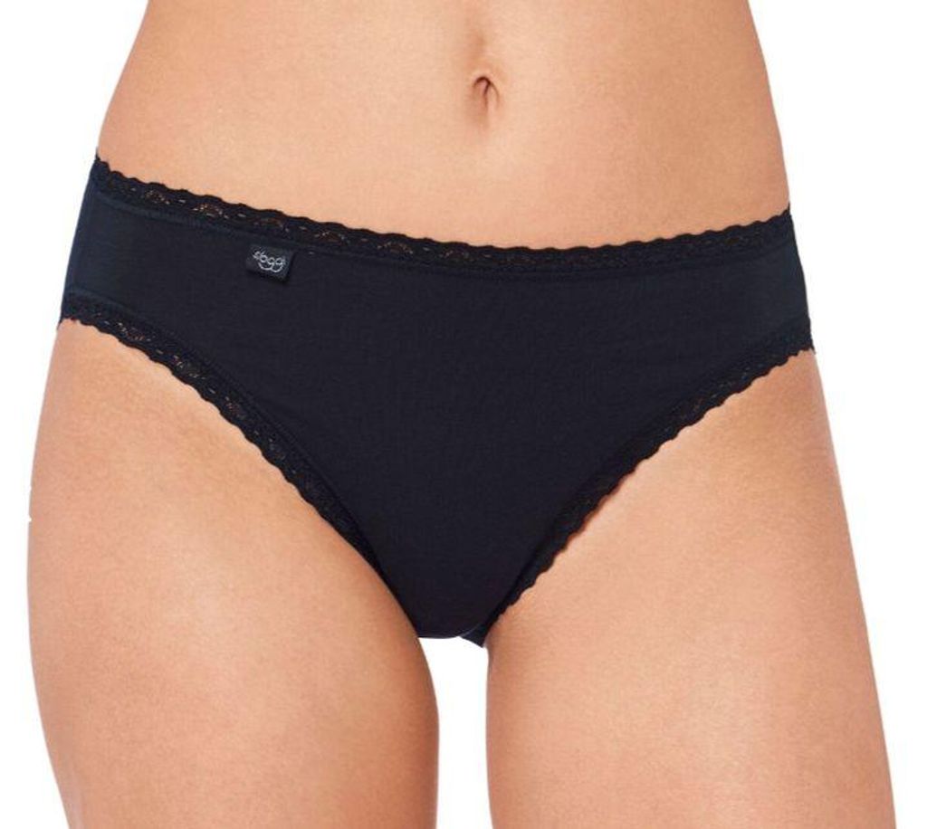 Sloggi 24/7 Baumwolle Lace Tai Damen Slips 3er Pack aus Produktbild 