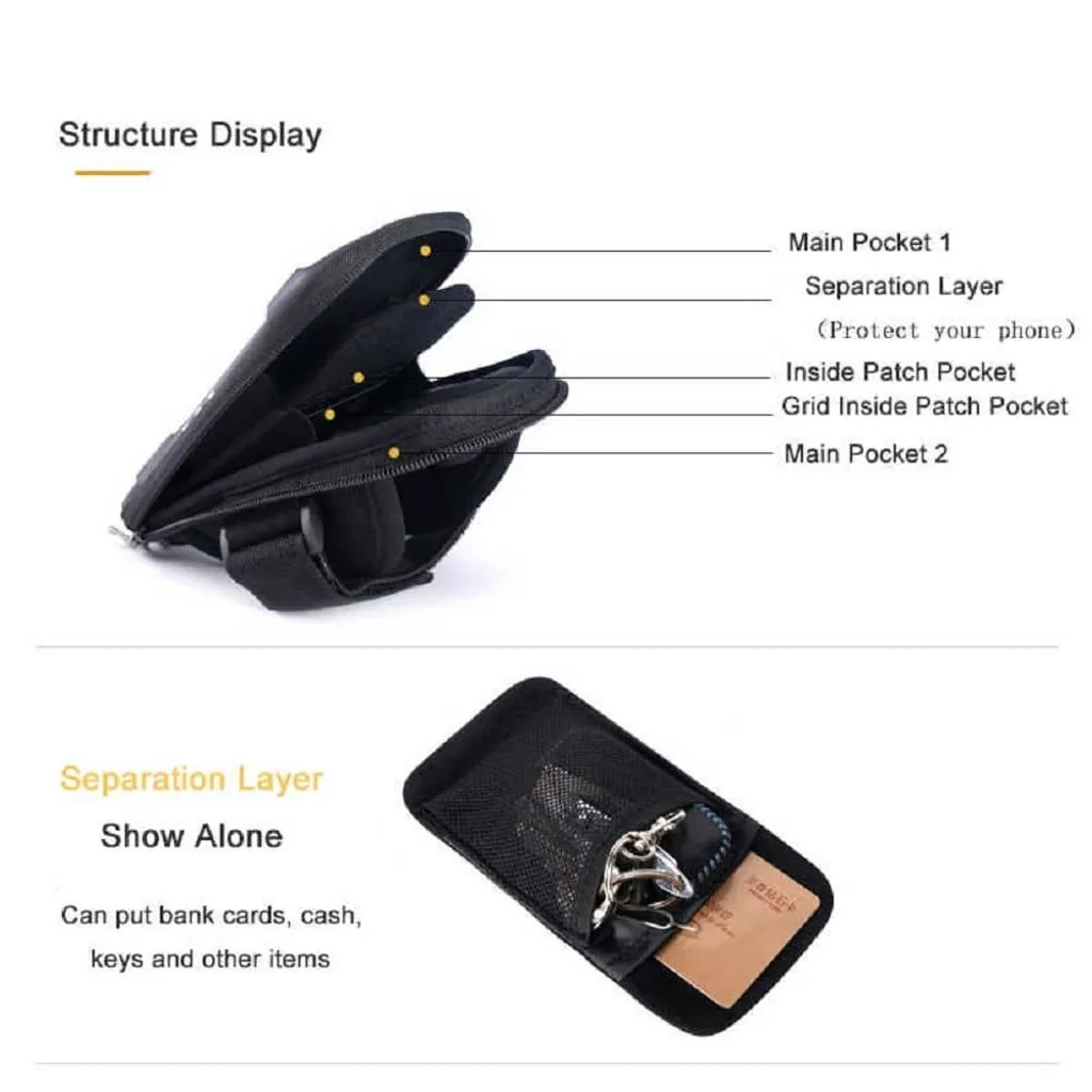 DFV mobile - per Meizu Mblue 10S (2022) Cover impermeabile riflettente Custodia da braccio Sport Corsa Ciclismo, F2-N-FB-YIPI-627 - 7