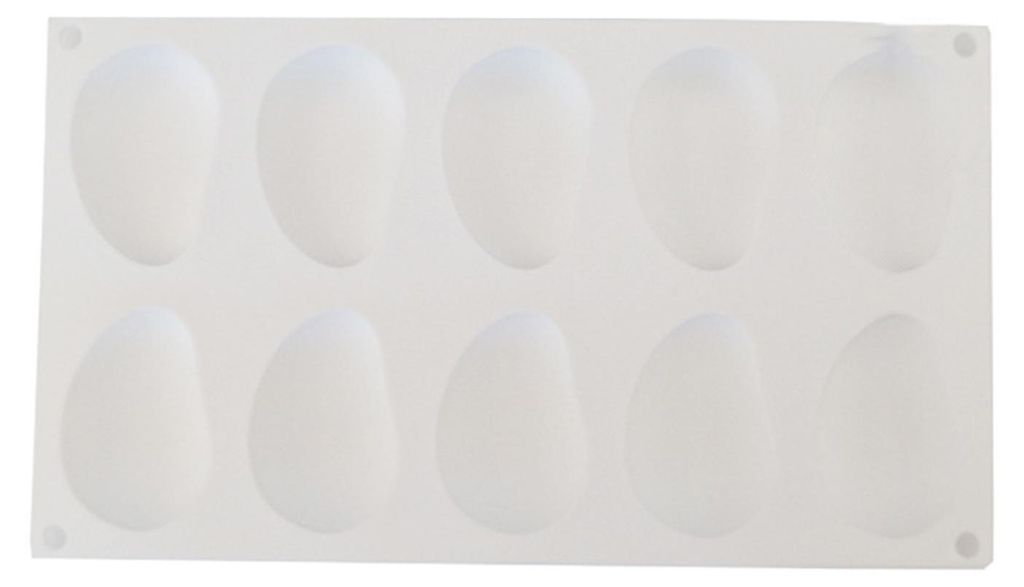 Silikon-Kuchenform mit 12 Mulden, Design: Banane, Mango, Zitrone, Antihaftbeschichtung, spülmaschinenfest