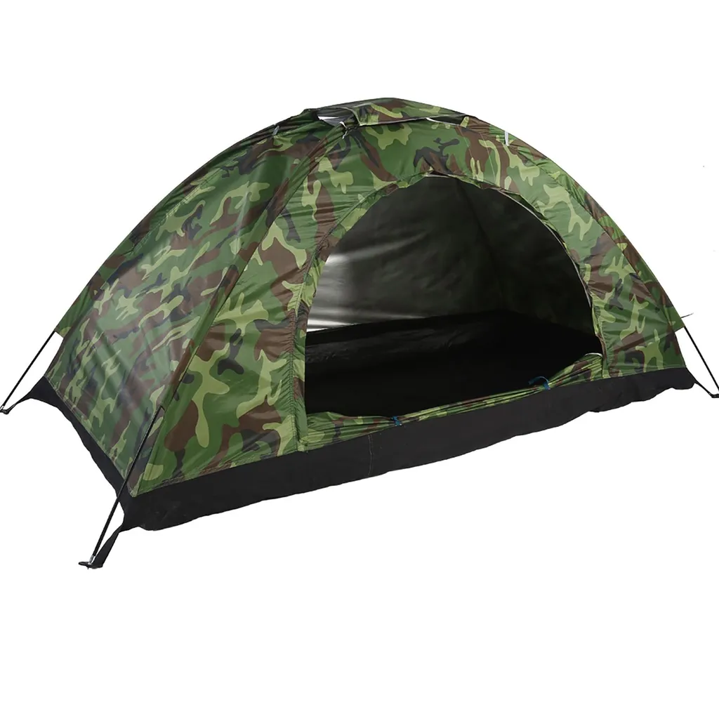 Tente camouflage légère imperméable : restez au sec et protégé du soleil