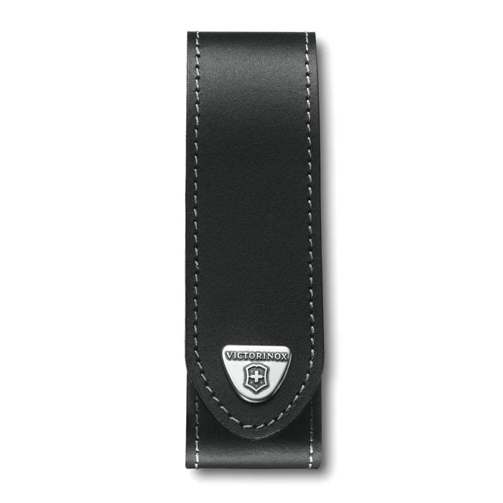 Victorinox 4.0405.L : étui cuir marron avec passant de ceinture