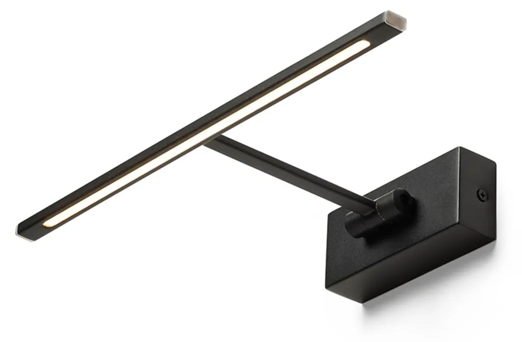 Applique LED Anti-Éblouissement Fresco Noir - Solution Éclairage Doux
