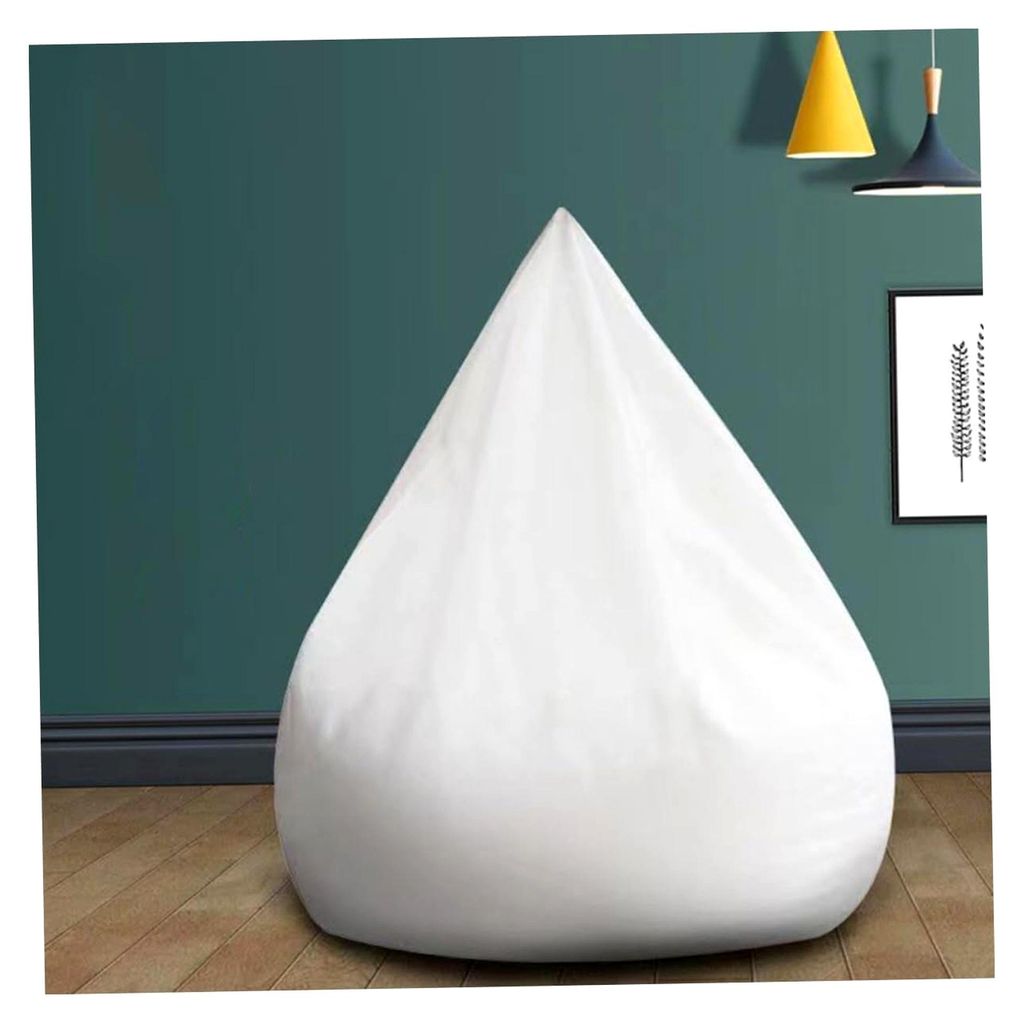 Sitzsackbezug Stoff Innenhülle Waschbar 80x110cm Atmungsaktiv für Wohnzimmer Sofa ohne Füllung