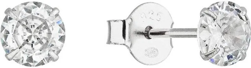 Boucles d'oreilles argent 11405.1 avec cristaux étincelants de luxe