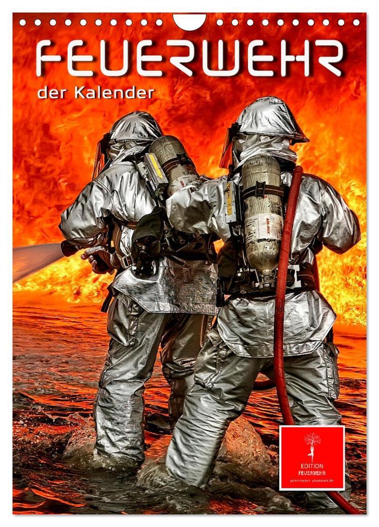 Feuerwehr - der Kalender (Wandkalender 2027 DIN A4 hoch), Produktbild 