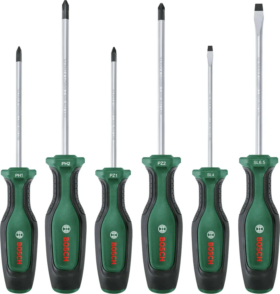 Set di cacciaviti BOSCH, 6 pezzi