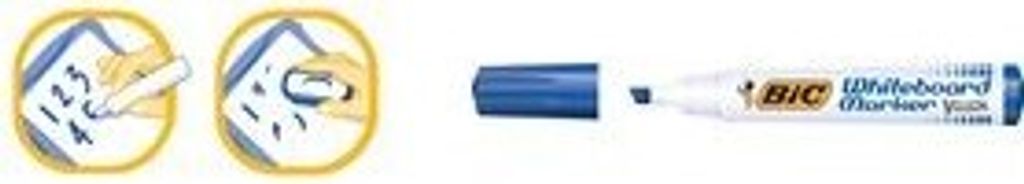 BIC Whiteboard Marker Velleda 1751 ECOlutions Strichstärke: 3,7 - 5,5 mm schwarz