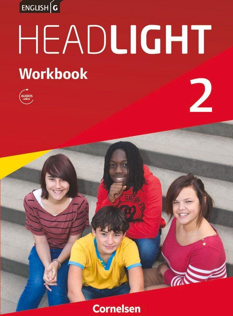 English G Headlight 02: 6. Schuljahr. Workbook mit Audios Produktbild 