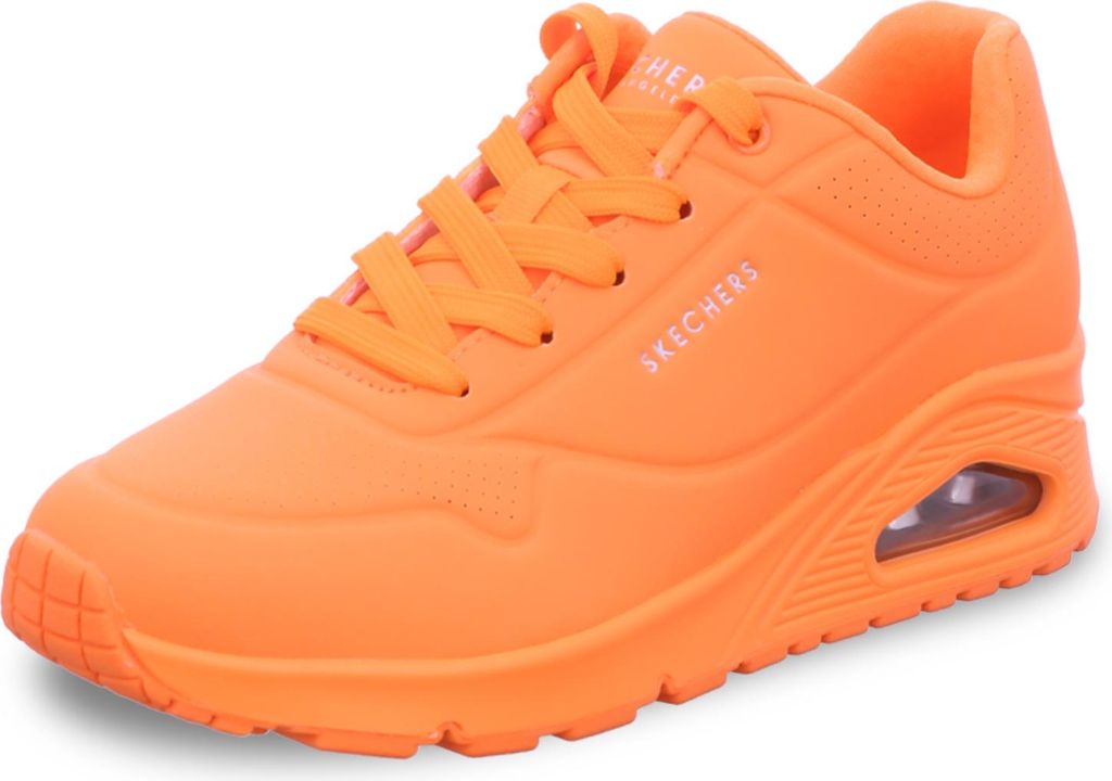 Skechers Damen Sneaker UNO orange Größe 41 Produktbild 