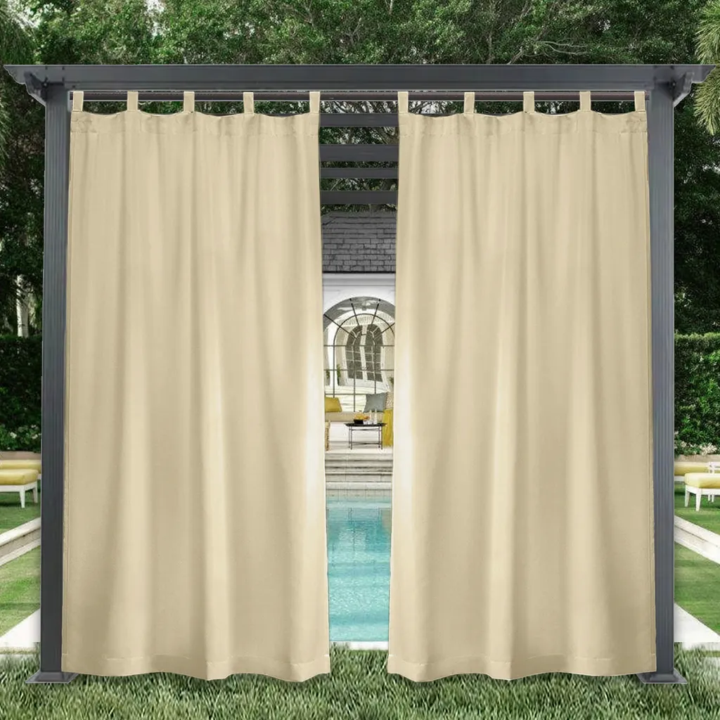 Tenda da Esterno Oscurante Termica 132x241 Beige - Uso Professionale - 3