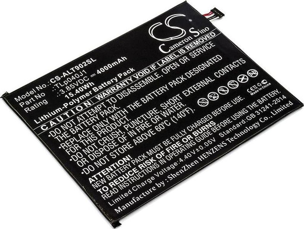 Baterie pro Alcatel 8082, Alcatel 9024w, (ekv. TLP040J1), Obrázek produktu 