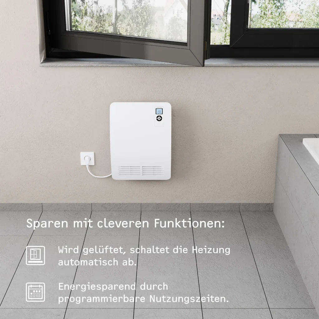 Chauffage rapide CK 20 Premium Programmable avec Détection Fenêtre - 3