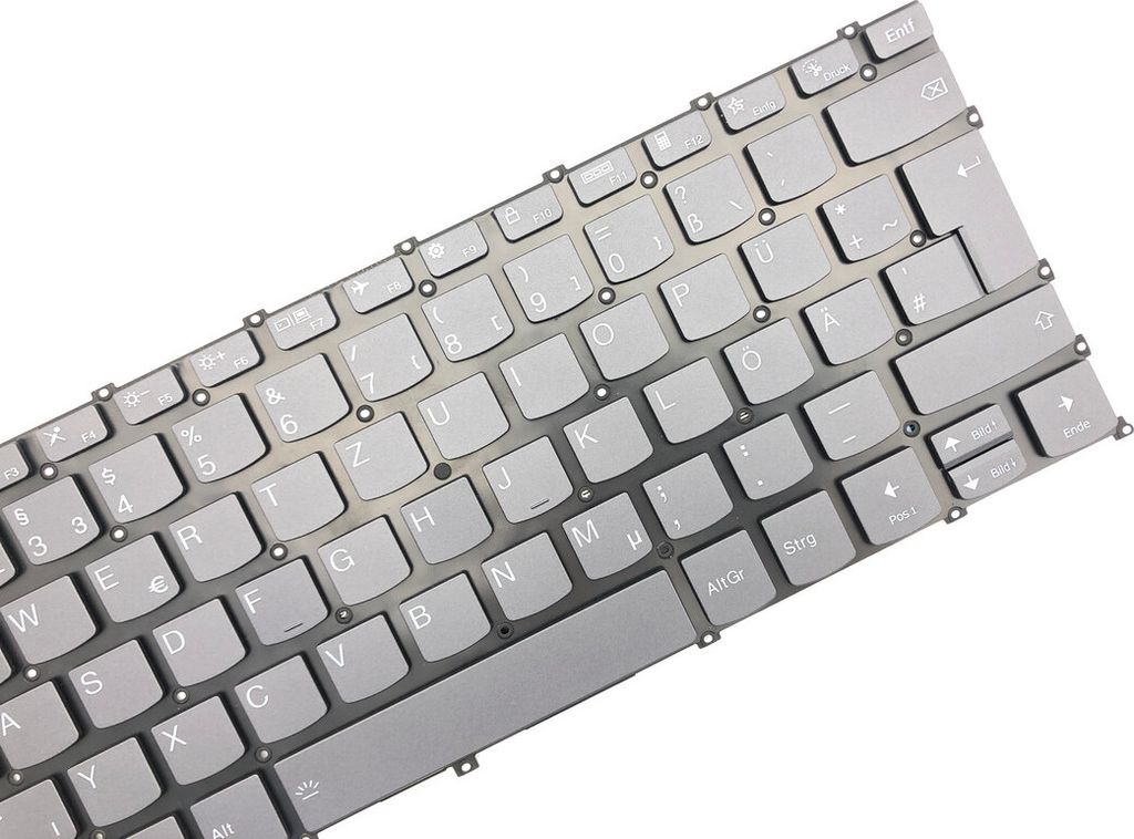 DEUTSCHE - Tastatur Schwarz mit Beleuchtung kompatibel für Lenovo IDEUTSCHEaPad S340-13IML (81UM000PJP)