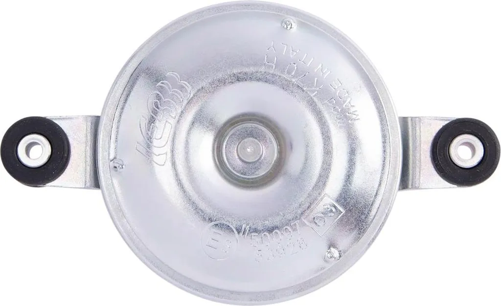 Avertisseur RMS Ø 71 mm chromé 12V - Klaxon vintage pour moto et scooter
