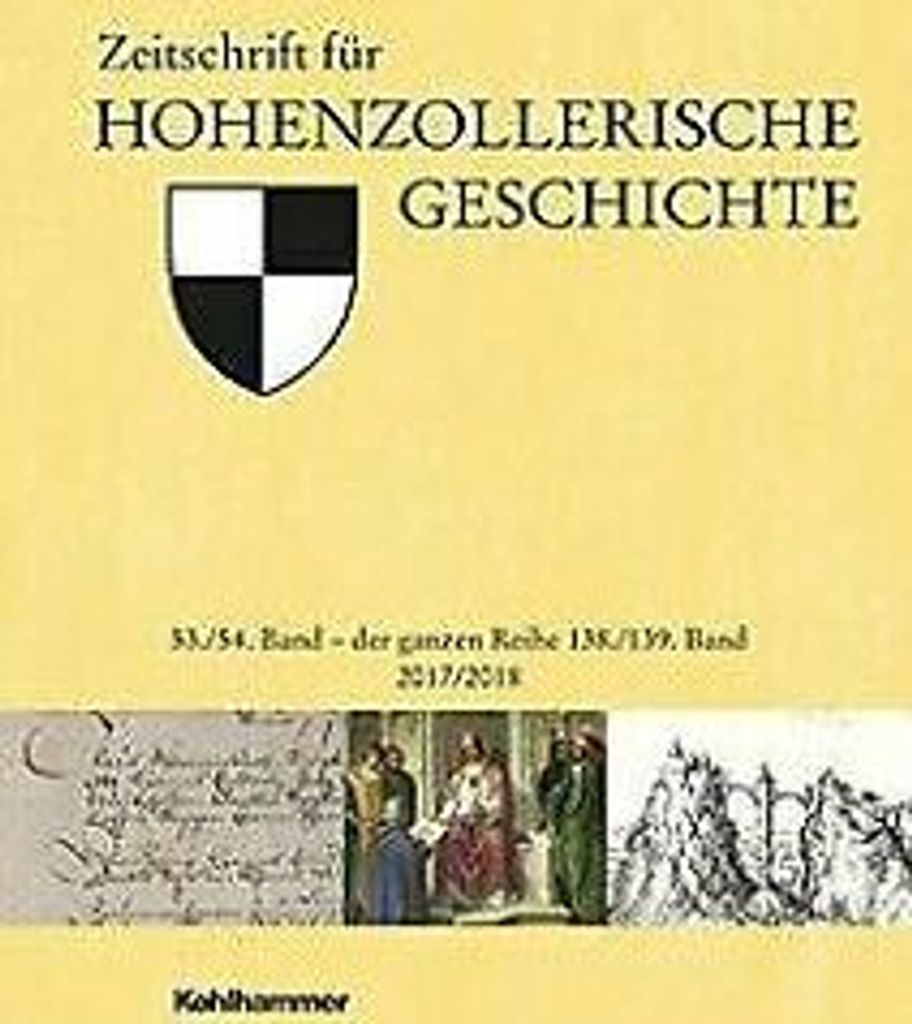 Zeitschrift für Hohenzollerische Geschichte: 53./54... Book