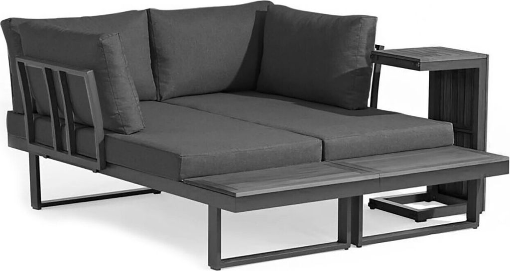 osoltus "osoltus Aluminium Lounge Set Sofa Ecklounge Gartenlounge Delft GRAU"