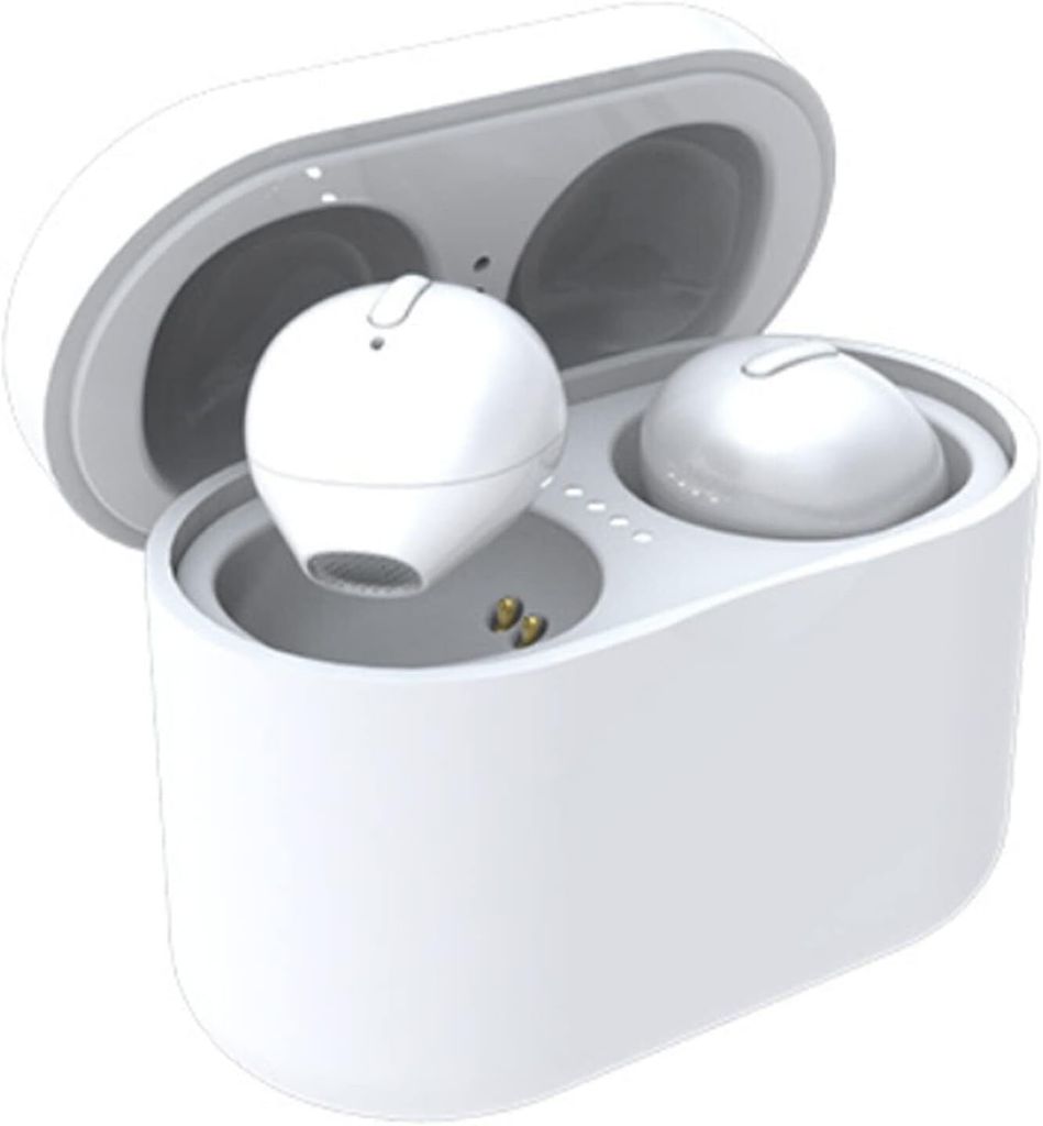 Xmenha Kleinst Schlafkopfhörer, kabellos, Bluetooth, unsichtbare Mini-Kopfhörer, In-Ear-Ohrhörer für die Arbeit, Schlafen, versteckte Headsets