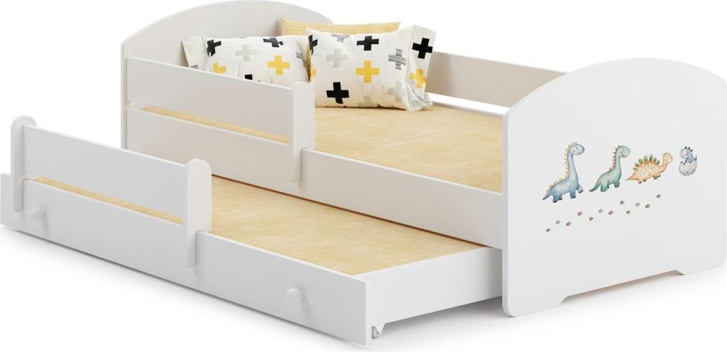 KOBI Letto singolo con rotelle Luk 160x80 Immagine del prodotto 