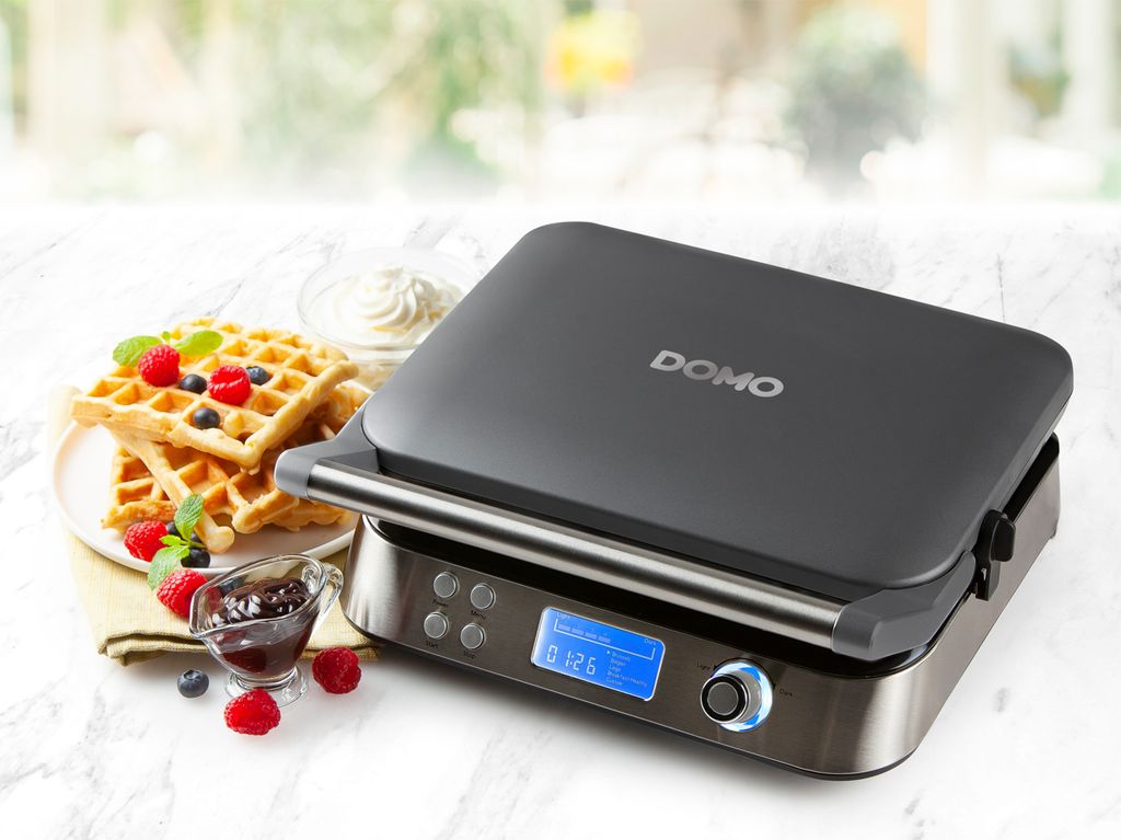 Domo DO9219W Waffeleisen, Materialmixgehäuse, 1600 Watt Produktbild 9