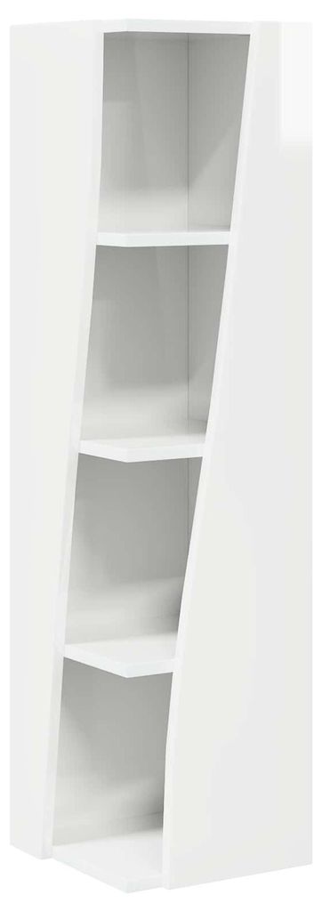 vidaXL Hoekkast, 27,5 x 27 x 102 cm, houtvezel, Productafbeelding 