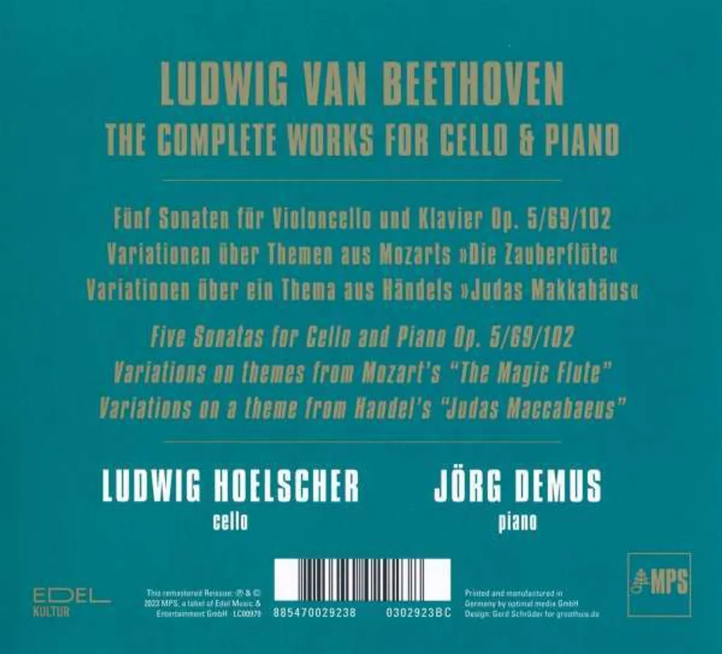 Beethoven : Intégrale Violoncelle et Piano, la Solution pour Collectionneur