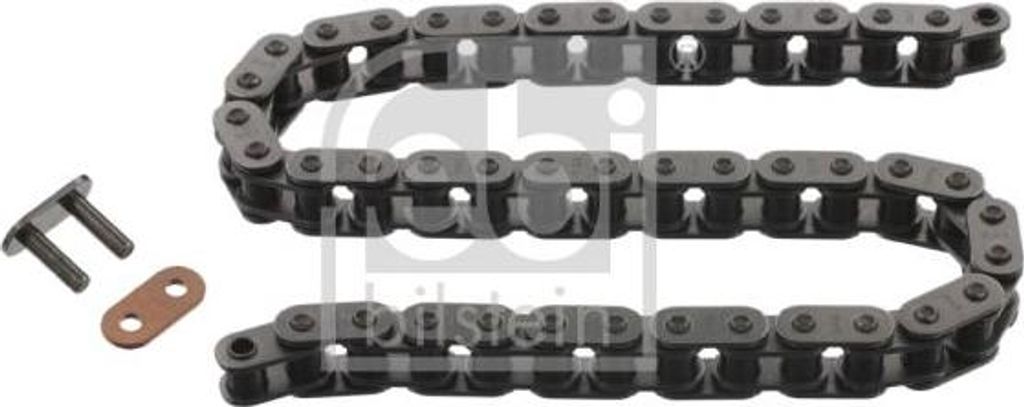 FEBI BILSTEIN 25213 Kette, Ölpumpenantrieb OE EAZ1286 kompatibel mit S-Type, XJ, XK8, XK8er, C-Klasse, CLK, E-Klasse, G-Klasse, M-Klasse, S-Klasse...