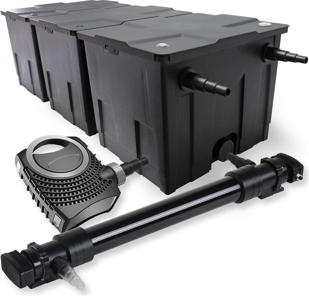 SunSun 3-komorová filtračná súprava 90000l 72W UVC 6er Obrázok produktu 