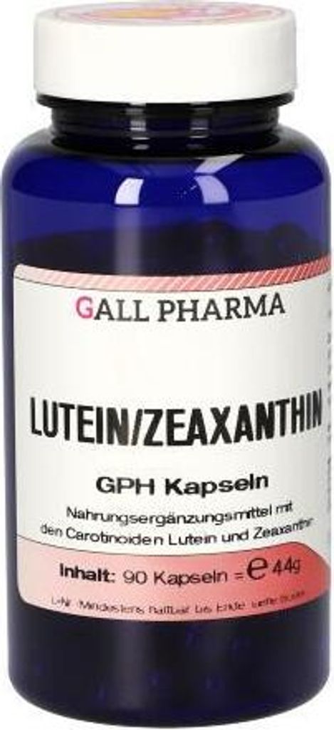 GALL PHARMA Lutein/Zeaxanthin GPH Kapseln, 90 St. Kapseln