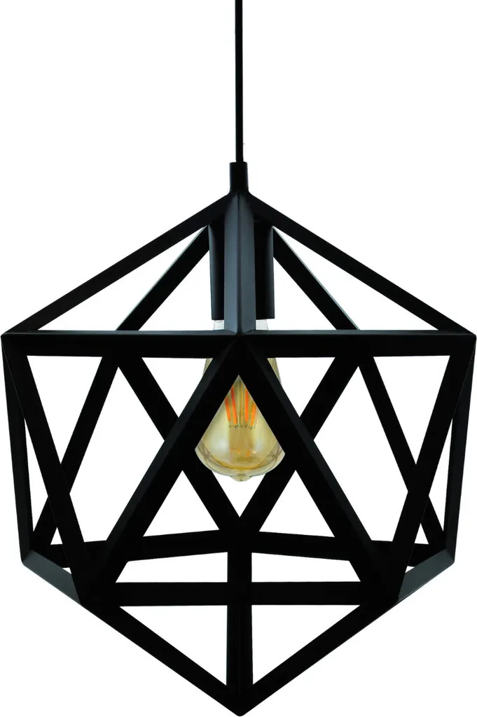 Suspension Design pour Table à Manger DENMARK Noire - Luminaire Métal