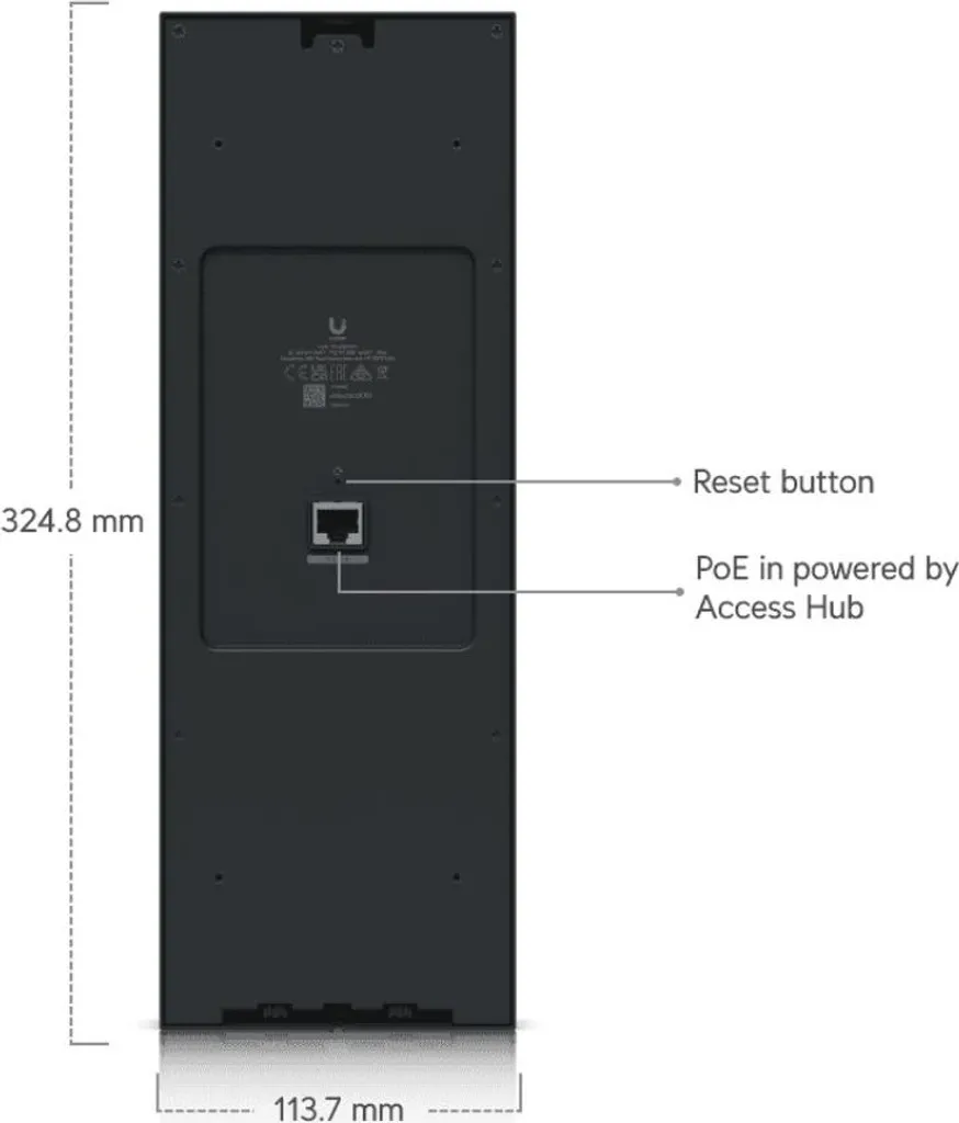 Interphone Alimentation PoE 48V DC Noir avec Audio Bidirectionnel Net - 6