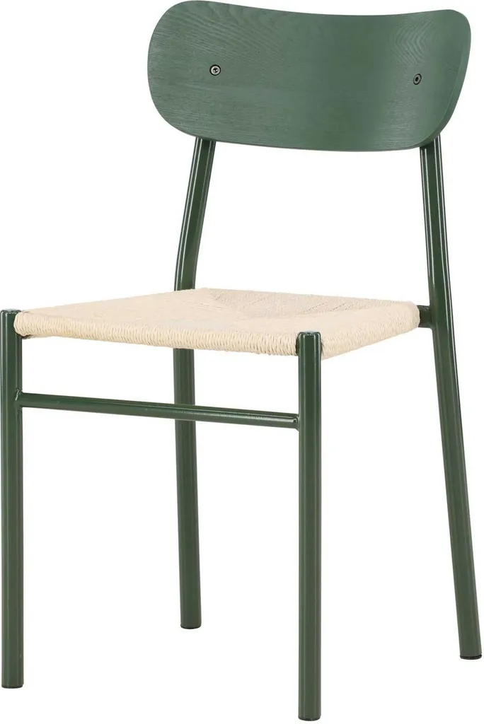 Chaise Polly Verte Empilable : La Solution Design pour Ranger Facilement