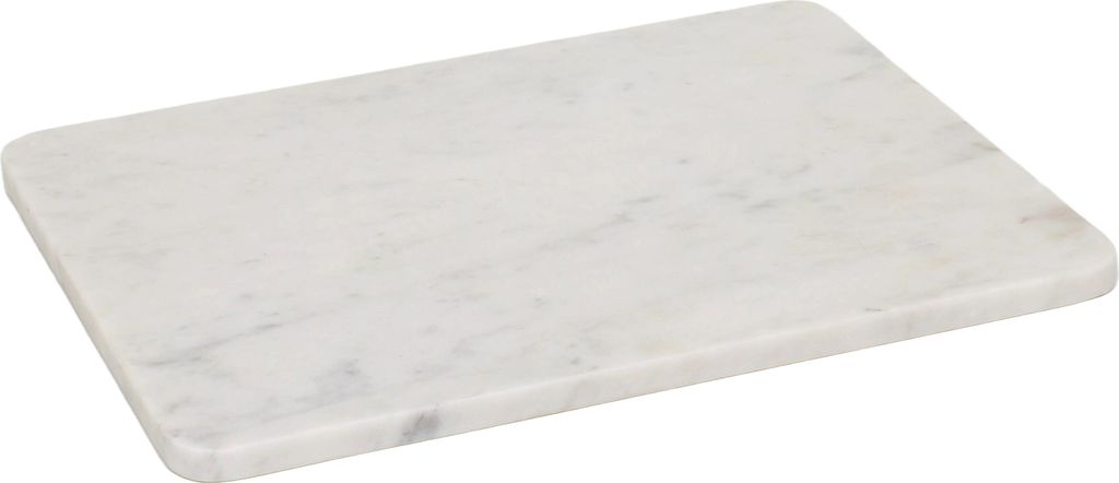 Prepare Marmor Schneidebrett, weiß, mit abgerundeten Ecken Produktbild 