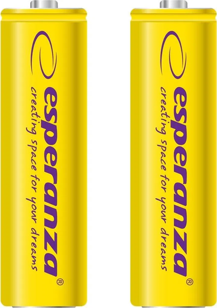 Batterie AA Ricaricabili Esperanza 2000mAh Ni-Mh per Flash e Accessori