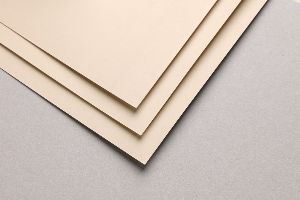 Clairefontaine Pastelmat, Papier Pastellmalerei, 5 Bogen A3, 360g Beige 696166C