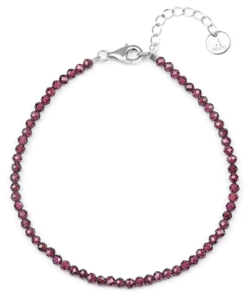 Bracelet en grenat minéral : fini les bijoux fragiles et ternes