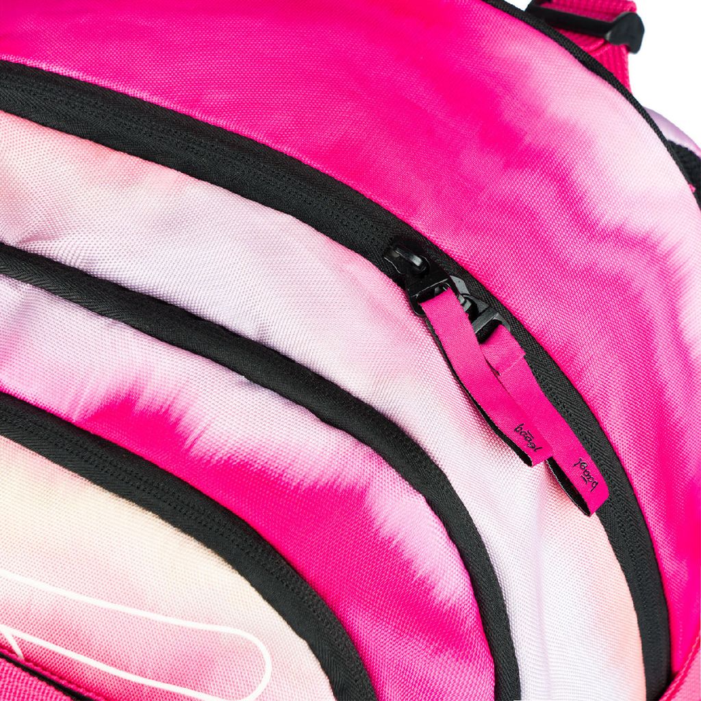 BAAGL Schulrucksack Skate Rosa Streifen Produktbild 8