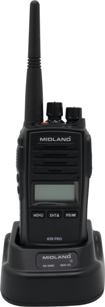 Midland G18 04 - PMR Funkgeraet IP67 schwarz