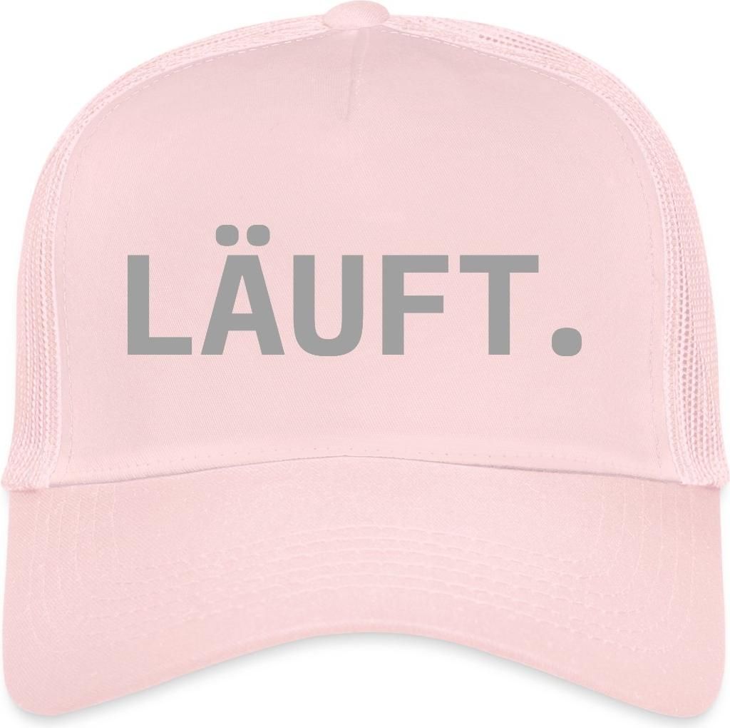 Spreadshirt Stromberg Läuft Trucker Cap, One size, Hellrosa