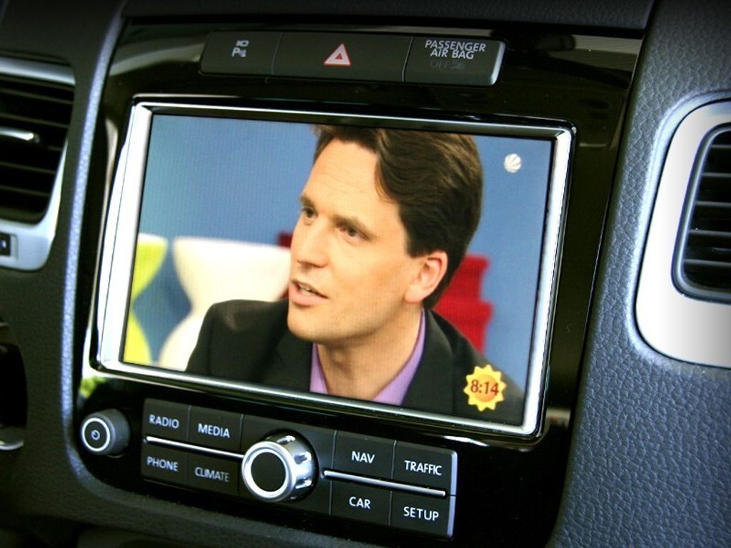 Original Kufatec TV DVD Bild Freischaltung für Navi RNS 850 VW Touareg 7P / T5